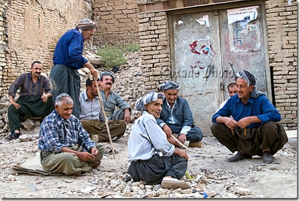 Kurdes - Citadelle Erbil