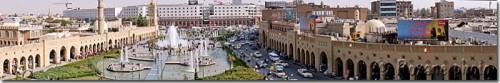 Erbil vue de la citadelle