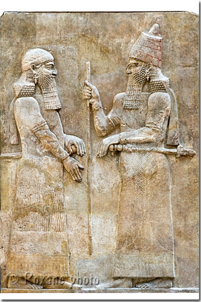 photo sargon ii roi d assyrie sargon ii assyrian king musée du